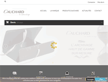 Tablet Screenshot of cauchard.com